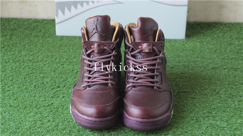 Air Jordan 5 PREM Burgundy Bordeaux